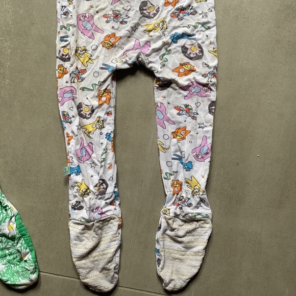 Clover Baby with Oh Joy lot of 2 footie pajamas - Picture 5 of 11